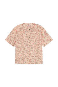 Habiba New Dawn Berry Floral Short Sleeve Blouse