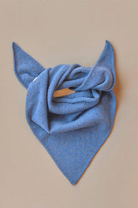 Rove Cornflower Pointelle Neckerchief - The Mercantile London