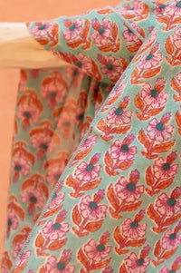 Zen Ethic Opio Green Sarong Scarf - The Mercantile London