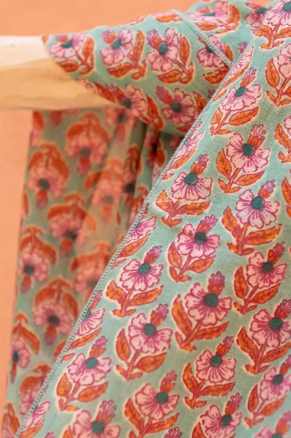 Zen Ethic Opio Green Sarong Scarf - The Mercantile London