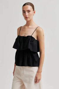 Second Female Aie Black Top - The Mercantile London