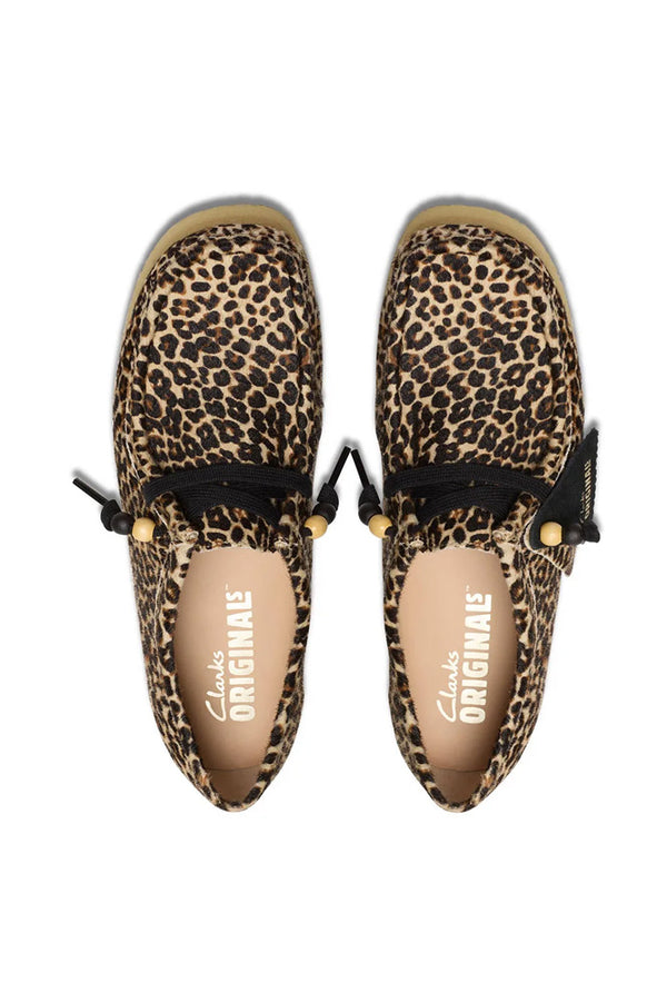 Clarks Leopard Print Wallabees