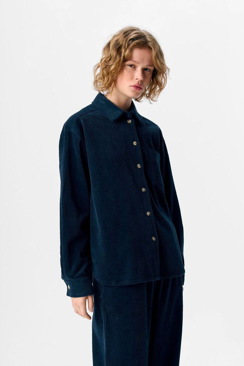Object Gala Sky Captain Corduroy Shirt - The Mercantile London