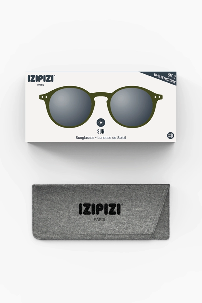 IZIPIZI #D Khaki Sunglasses - The Mercantile London