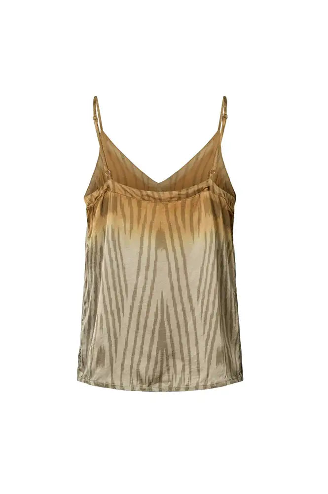 Rabens Saloner Glaede Cognac Ombre Ikat Camisole Top - The Mercantile London