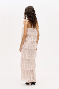 Baum Und Pferdgarten Annelise Lace Tiered Dress - The Mercantile London