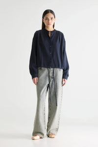 Bellerose Chelsy Floral Navy Blouse