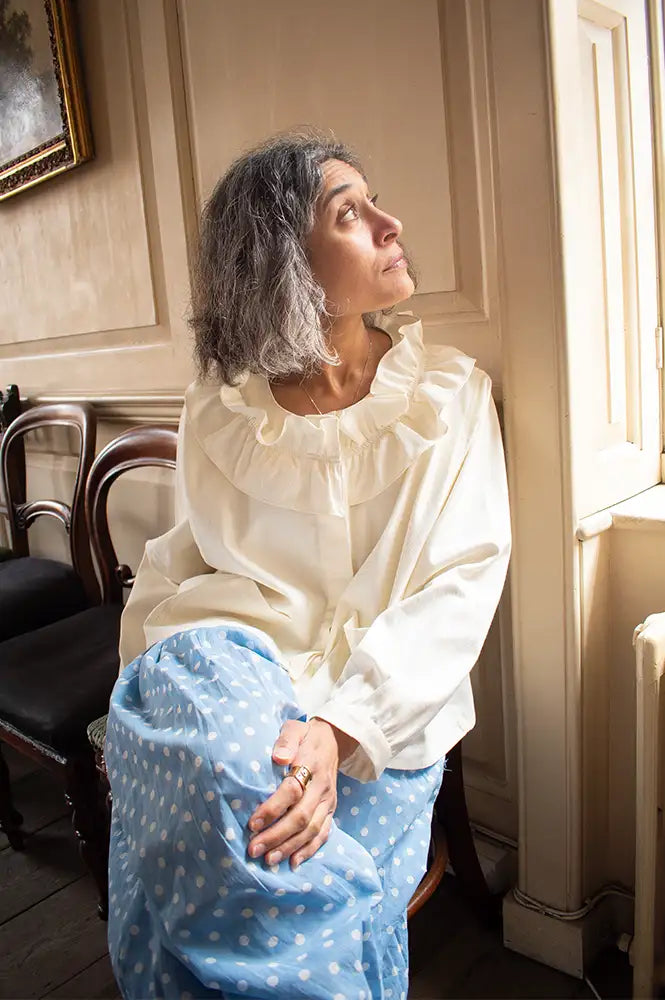 Daydress Spry Off-White Twill Jacket - The Mercantile London