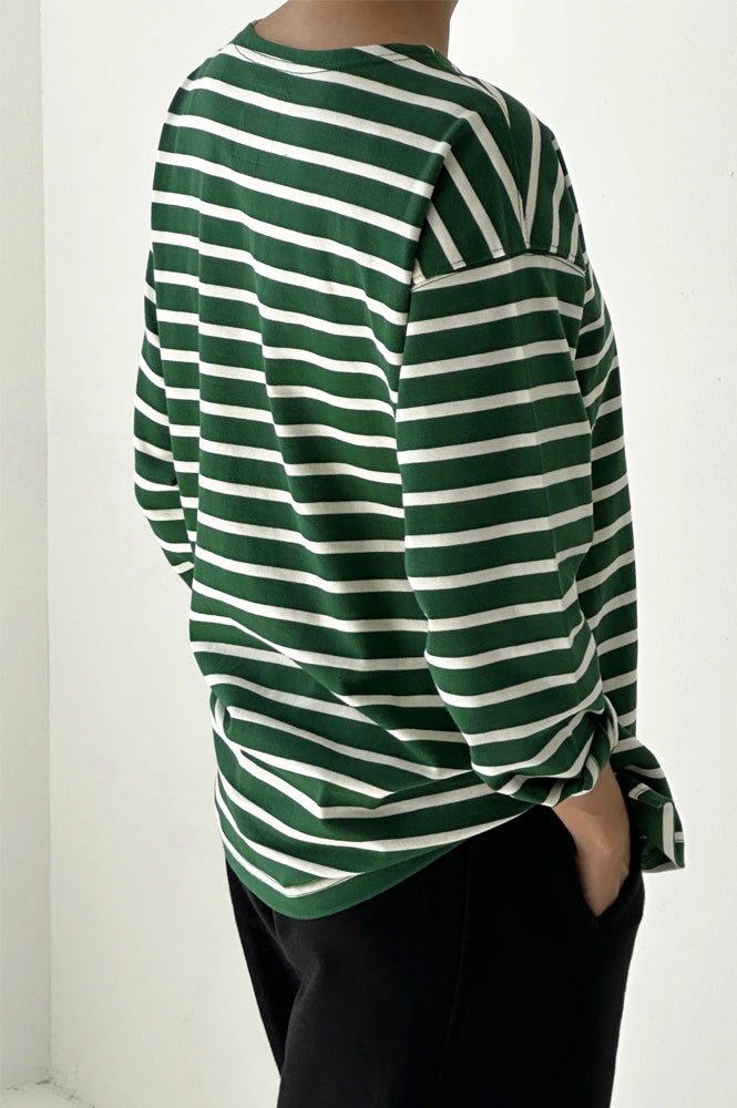 Le Bon Shoppe Marseilles White Stripe On Pine Top