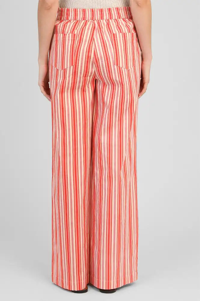 An'ge Rosina Red Striped Trousers - The Mercantile London