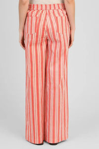An'ge Rosina Red Striped Trousers - The Mercantile London