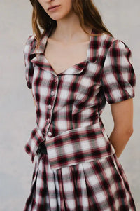 Baum Und Pferdgarten Macaia Red Check Blouse