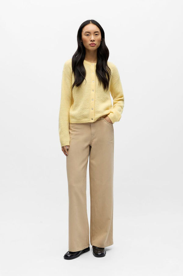 Object Agate Butter Knitted Cardigan