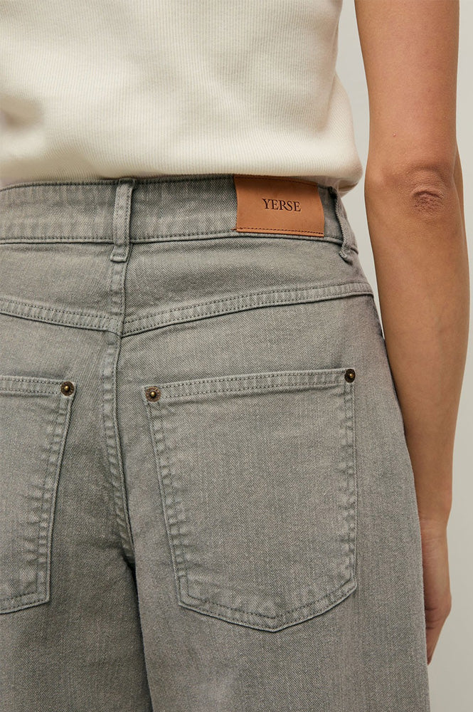 Yerse Water Green Straight Leg Jeans - The Mercantile London