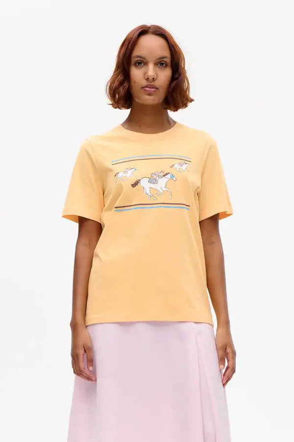 Baum Und Pferdgarten Jawo Buff Orange T-Shirt - The Mercantile London