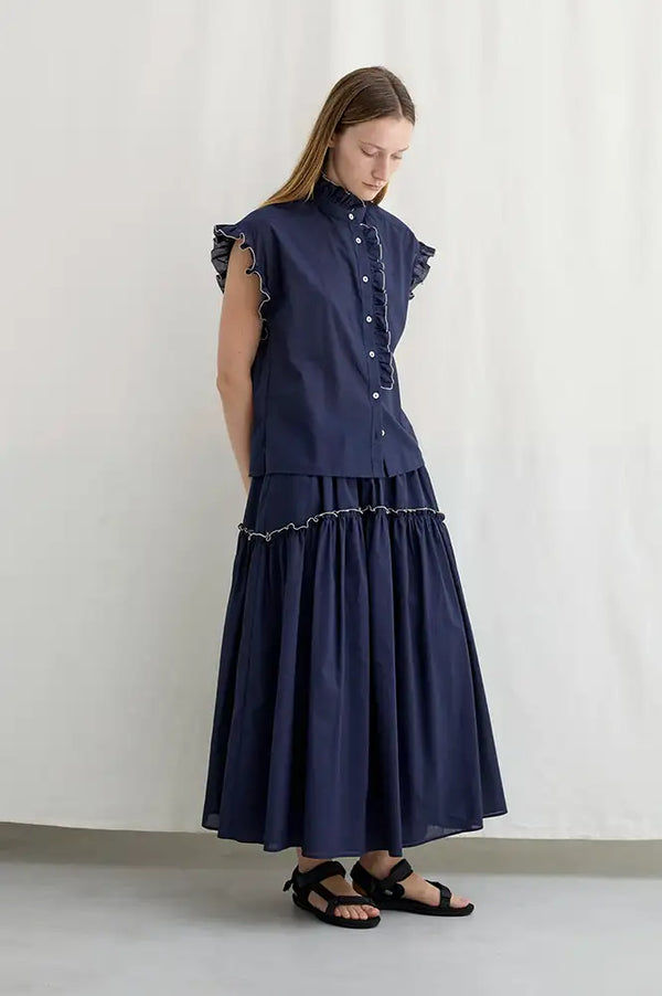 Diarte Silva Navy Shirt - The Mercantile London