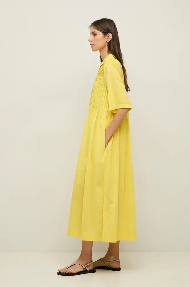 Yerse Chartreuse Yellow Dress - The Mercantile London