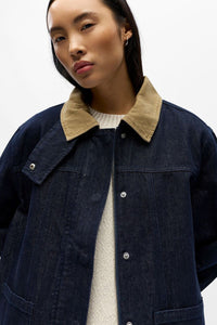 Object Sirennia Dark Washed Denim Jacket