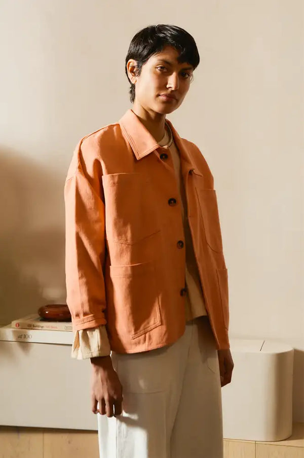 L.F. Markey Carson Clay Chore Jacket - The Mercantile London