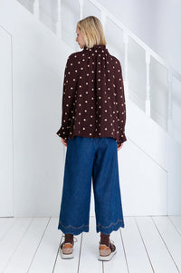 Bonté Arlo Chocolate Star Shirt - The Mercantile London