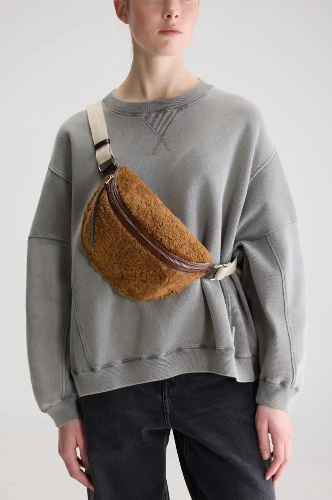Bellerose Rosie Teddy Pecan Sling Bag