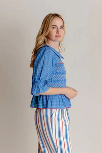 Daydress Arles Gentle Blue Top - The Mercantile London