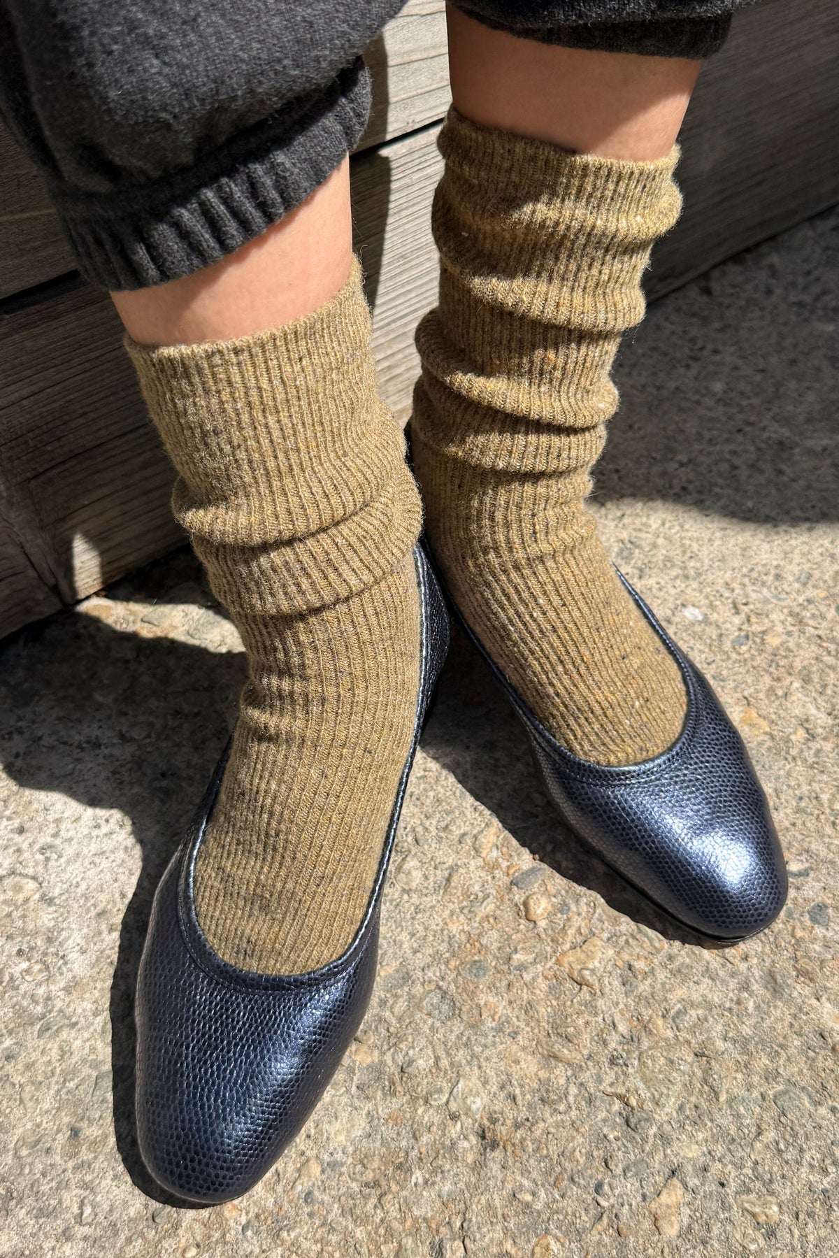Le Bon Shoppe Snow Cedar Socks