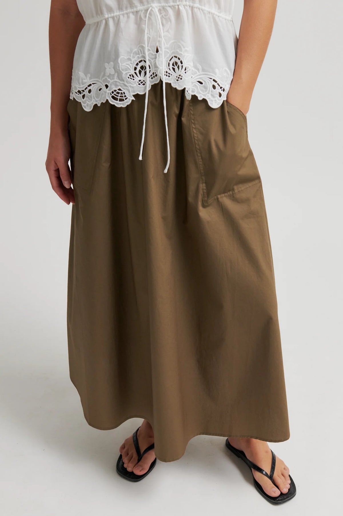 Second Female Alisa Canteen Skirt - The Mercantile London