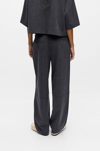 Object Ivalo Grey Wide Barrel Leg Trousers - The Mercantile London