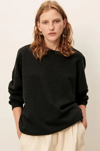 Sessùn Chebbi Black Granite Oversized Sweatshirt