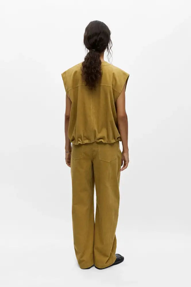Object Pella Fennel Seed Sleeveless Jacket