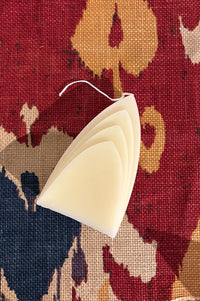 Sanne Hop Beeswax Cream Arch Candle