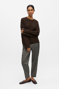 Object Saggia Seal Brown Jumper - The Mercantile London