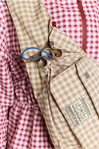 Damson Madder Matilda Gingham Crossbody Bag - The Mercantile London