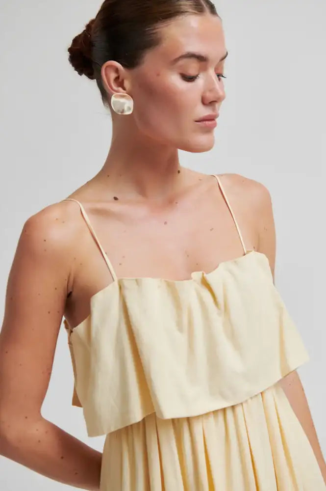 Second Female Aie Alabaster Gleam Dress - The Mercantile London