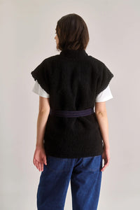 Komodo Georgie Black Reversible Gilet - The Mercantile London