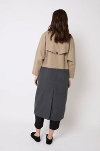 Sophie + Lucie Duo Bicolour Trench Coat - The Mercantile London