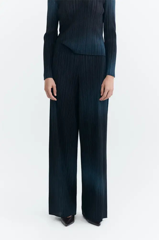 Thinking Mu Whisper Maro Pleated Trousers - The Mercantile London