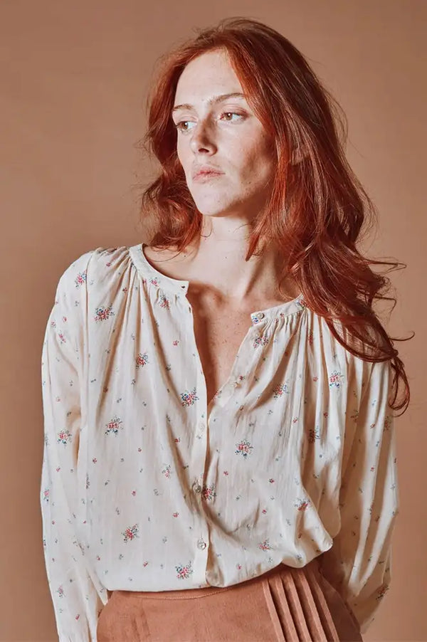 Emile Et Ida Dounia Floral Blouse - The Mercantile London