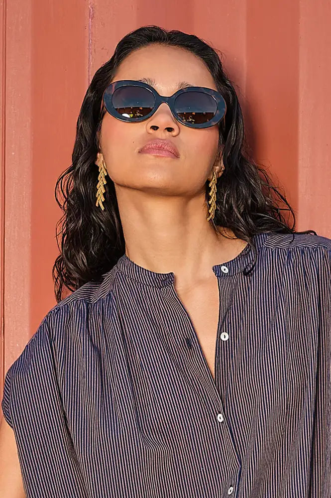 By-Bar Farrah Gold Earrings