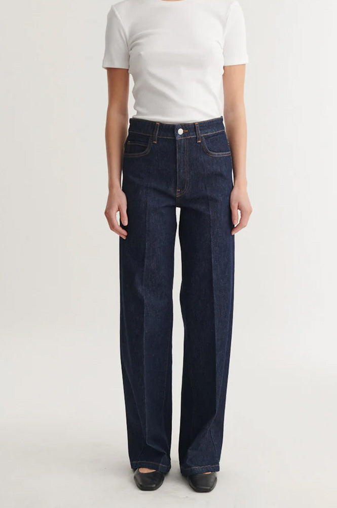 Basic Apparel Enya Rinse Wash Jeans - The Mercantile London