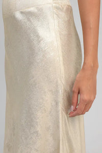 An'ge Janymala Ecru Pearl Skirt - The Mercantile London