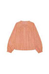 Habiba Petite Berry Gathered Blouse