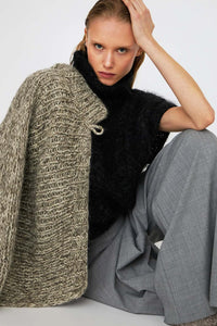 Dawn x Dare Barker Natural Cardigan - The Mercantile London