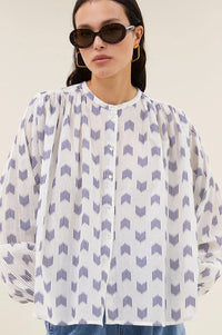 By-Bar Nyka Oase Blue Blouse