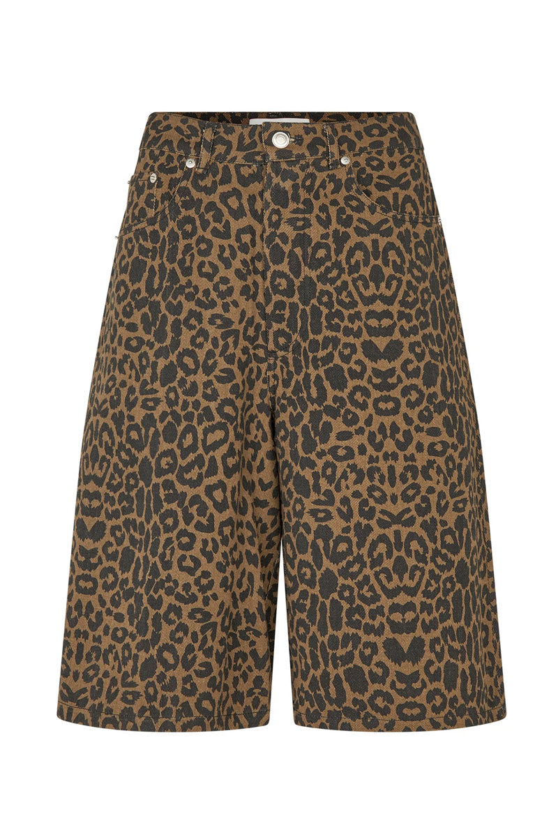 Lolly's Laundry Ka Leopard Print Shorts - The Mercantile London