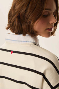 Des Petit Hauts Felizou Striped Sailor Top - The Mercantile London
