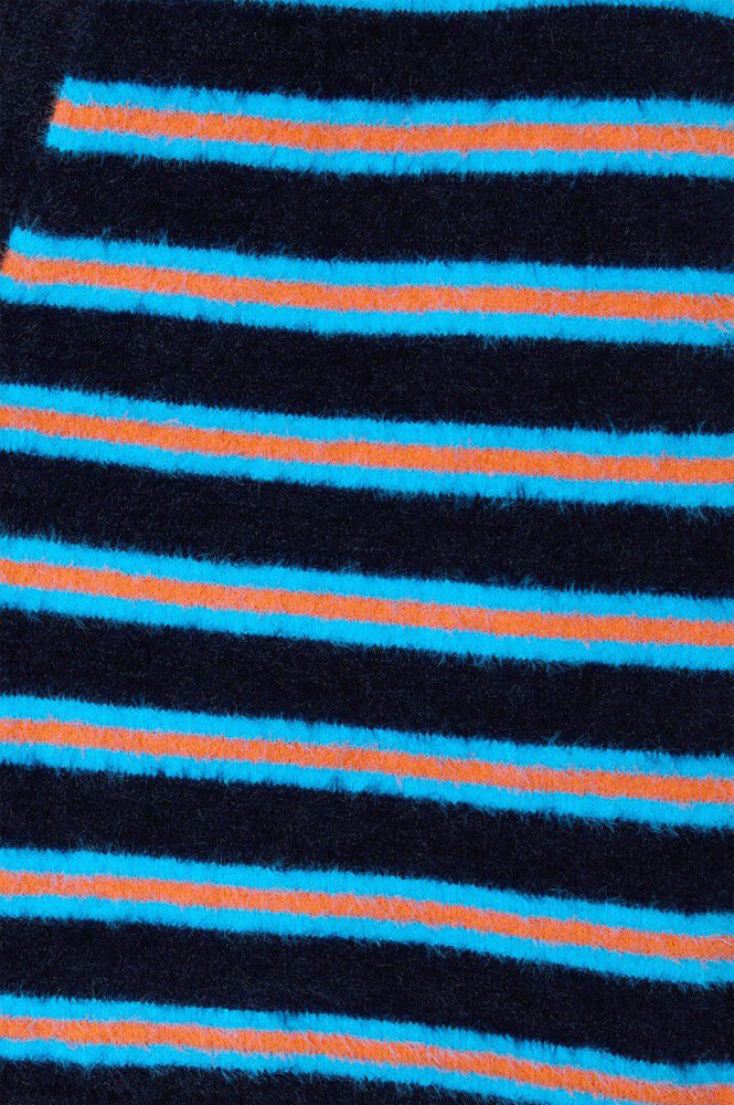 American Vintage Pluzy Blue Stripe Cardigan