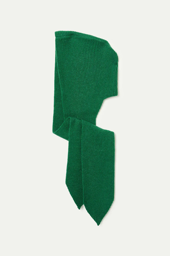 Compania Fantastica Green Knit Hooded Scarf - The Mercantile London
