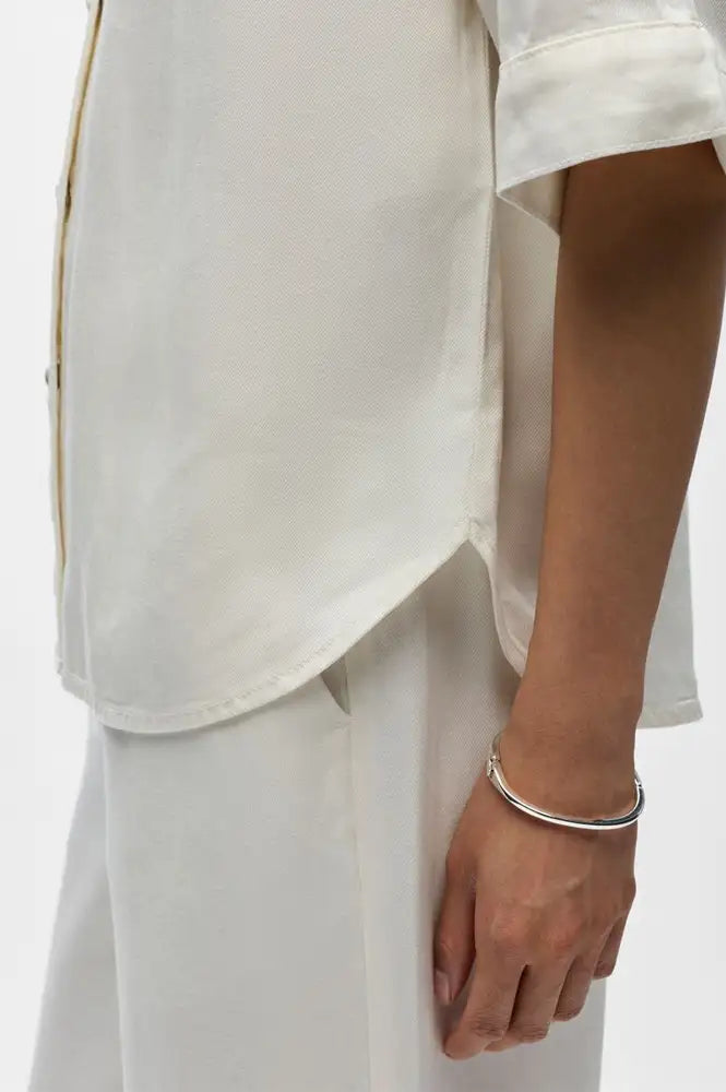 Object Frame Cloud Dancer Denim Shirt - The Mercantile London